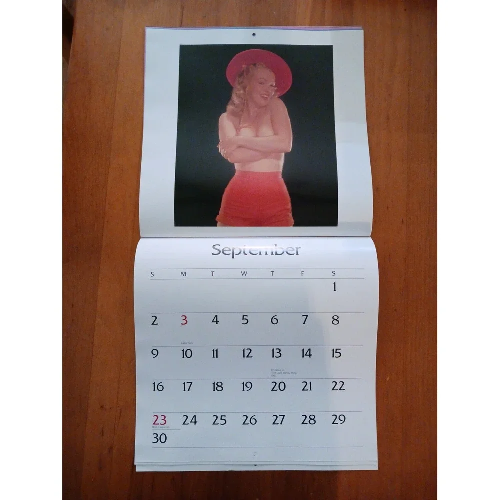 The 1984 MARILYN MONROE Pin-Up Calendar Compiled by‎ James Spada